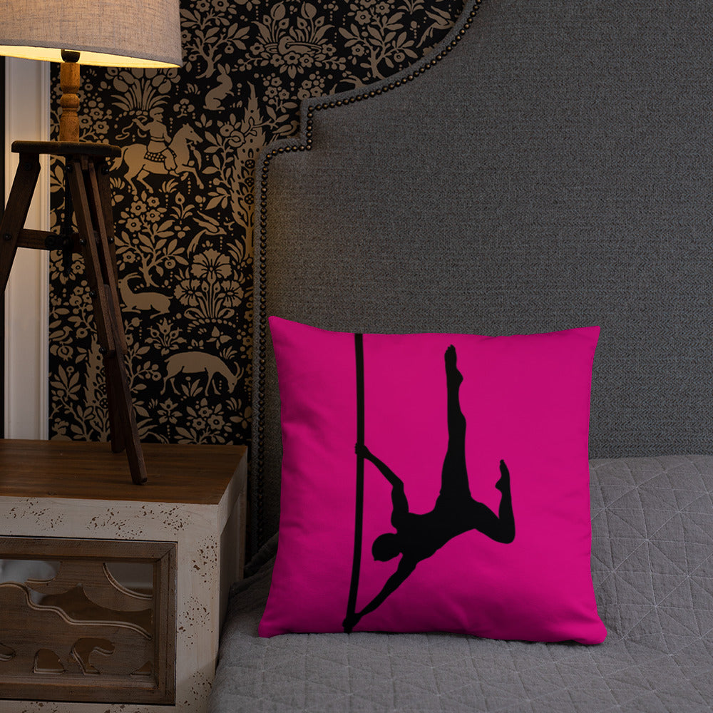 Pink Pole Pillow