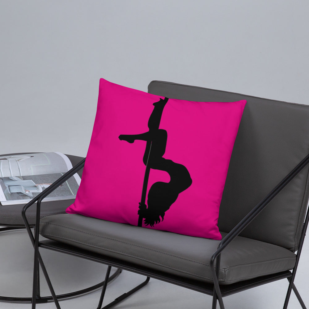 Pink Pole Pillow