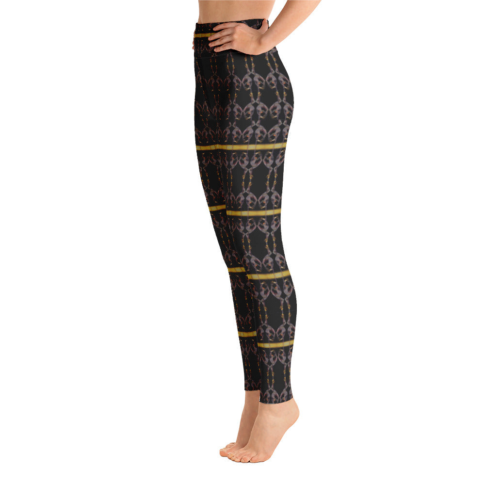 Pole Fetish Striped Leggings
