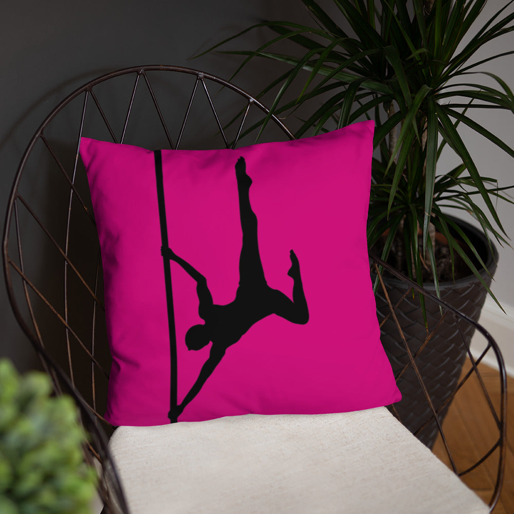 Pink Pole Pillow