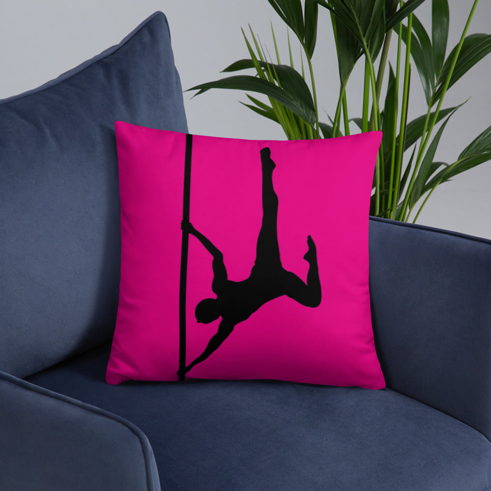 Pink Pole Pillow