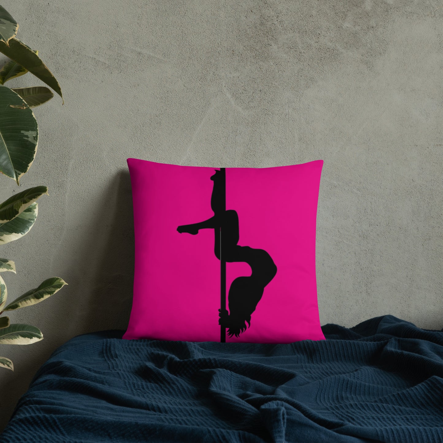 Pink Pole Pillow