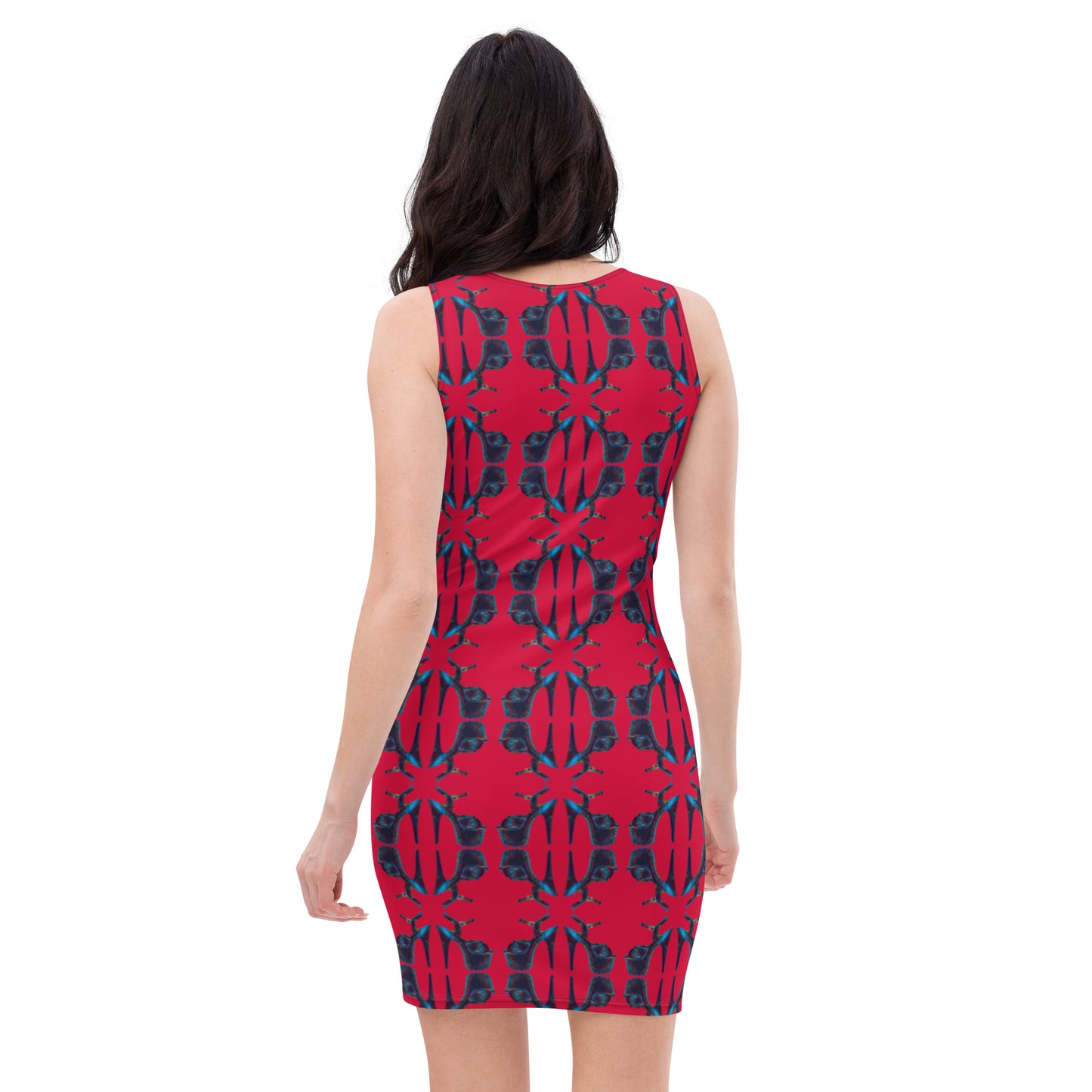 Licorice Heels Crimson Dress