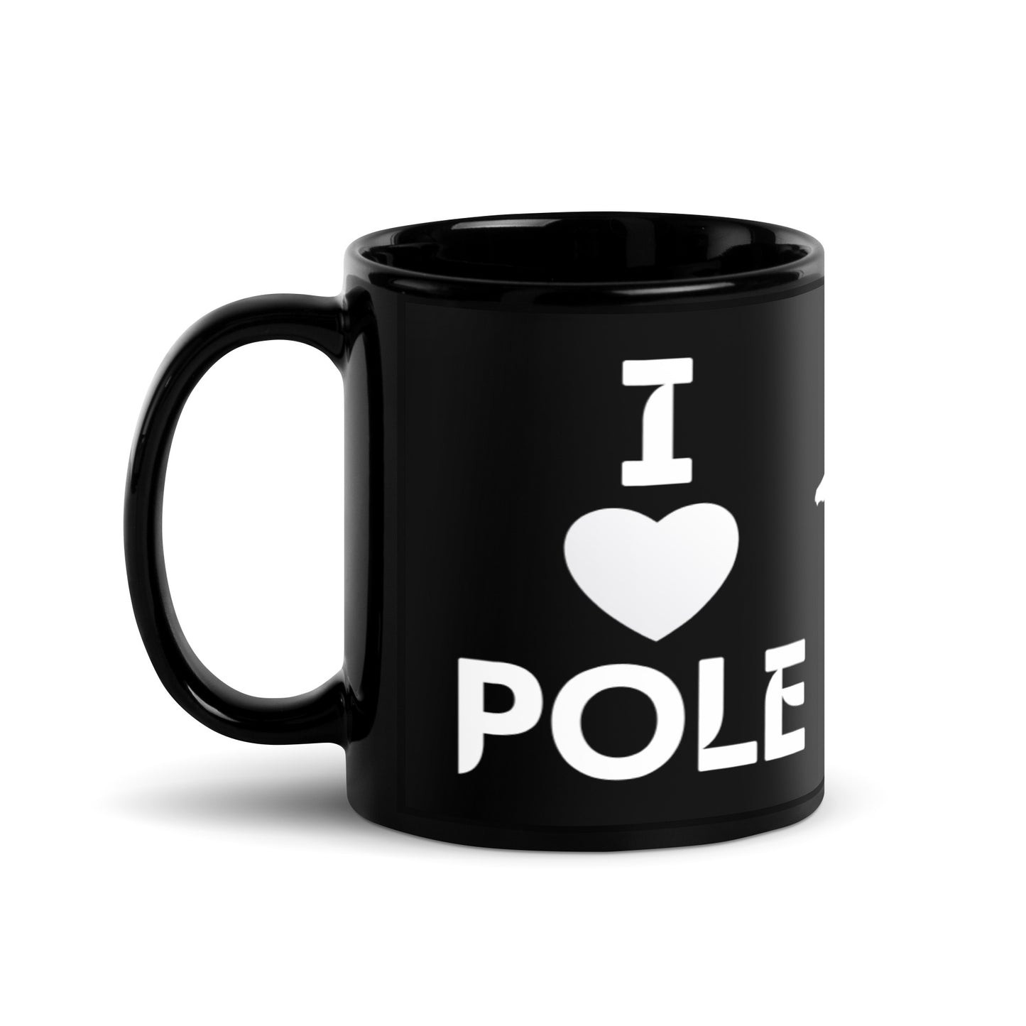 Mug - I Heart Pole - Black