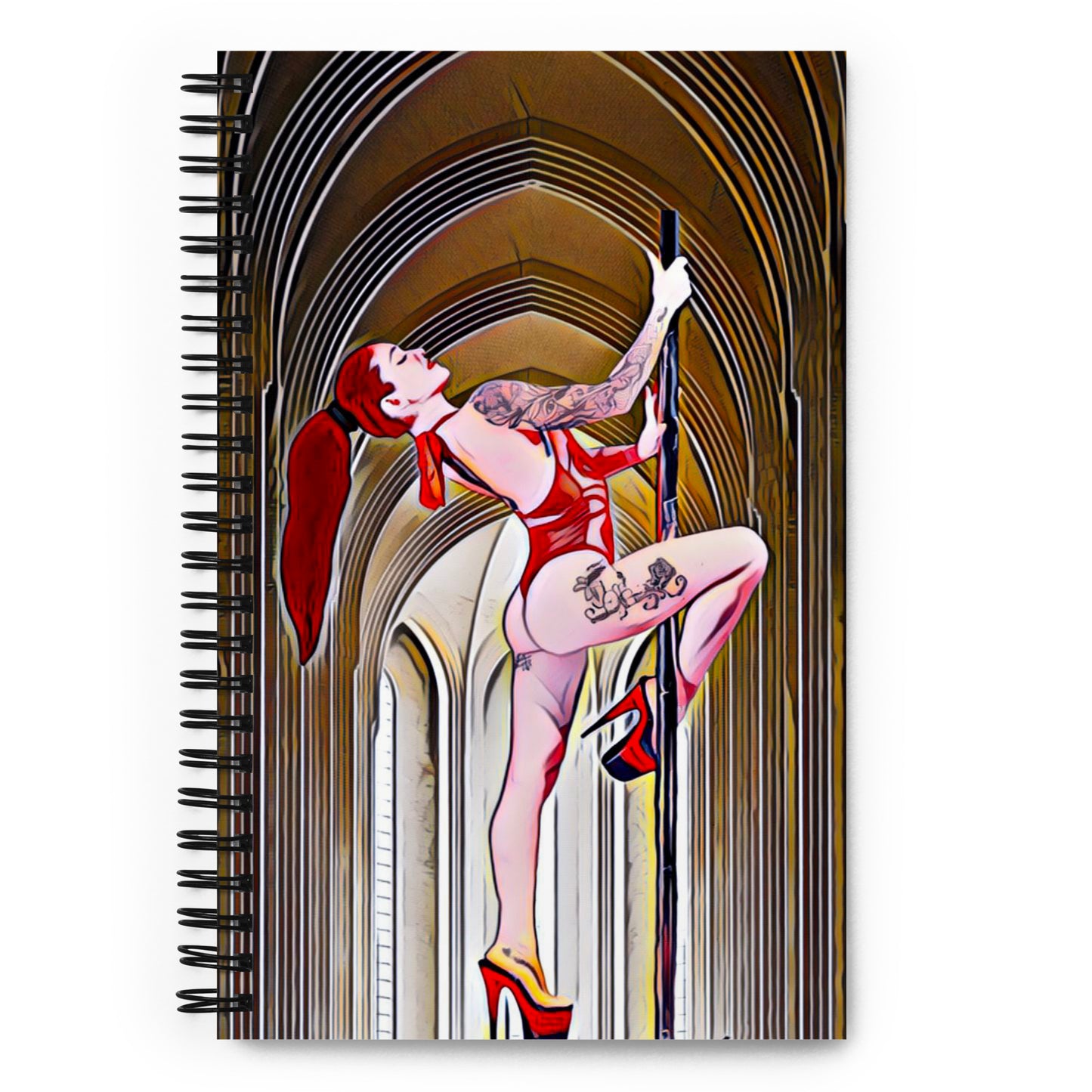 Pole Church Spiral Notebook