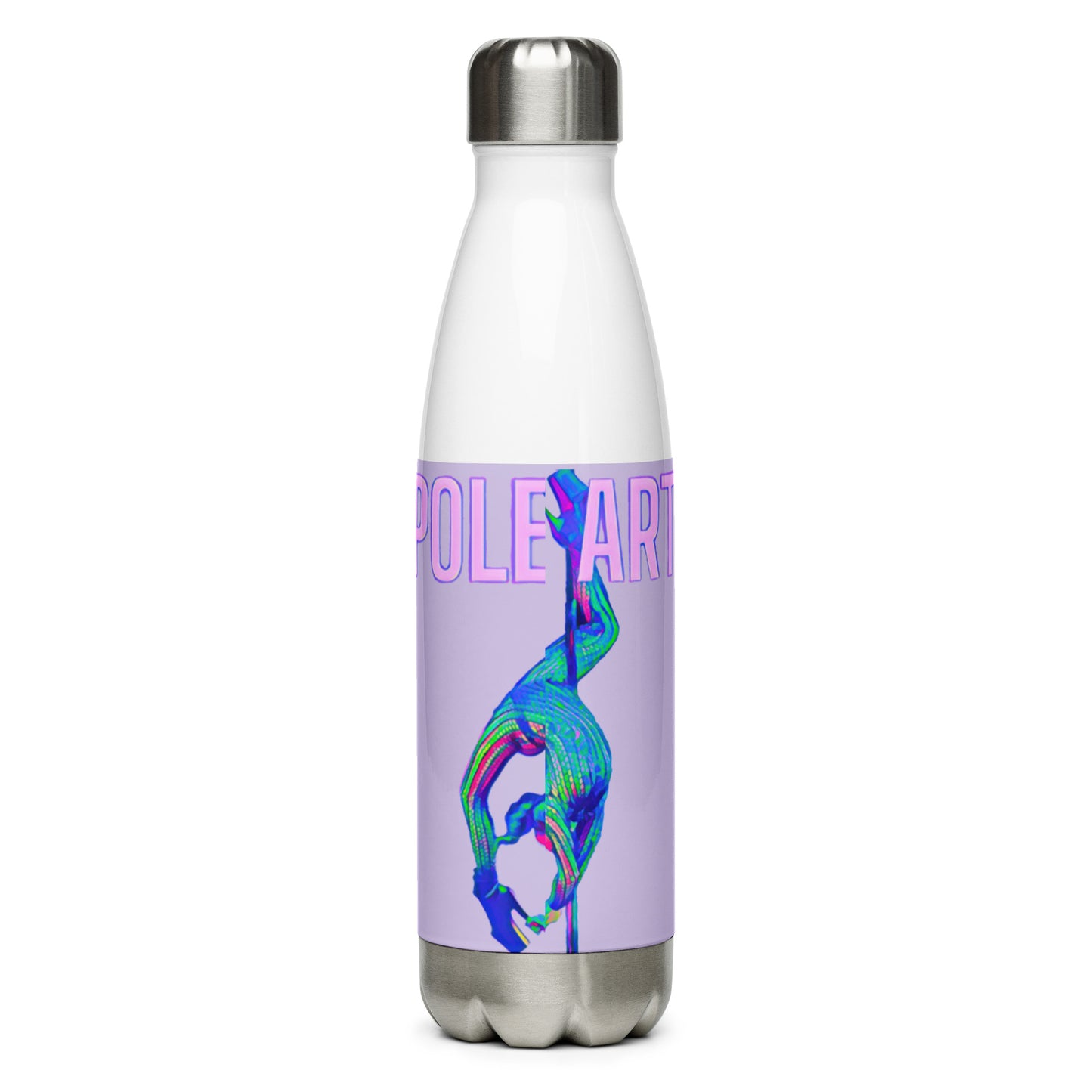 Pole Art Stainless Steel Water Bottle