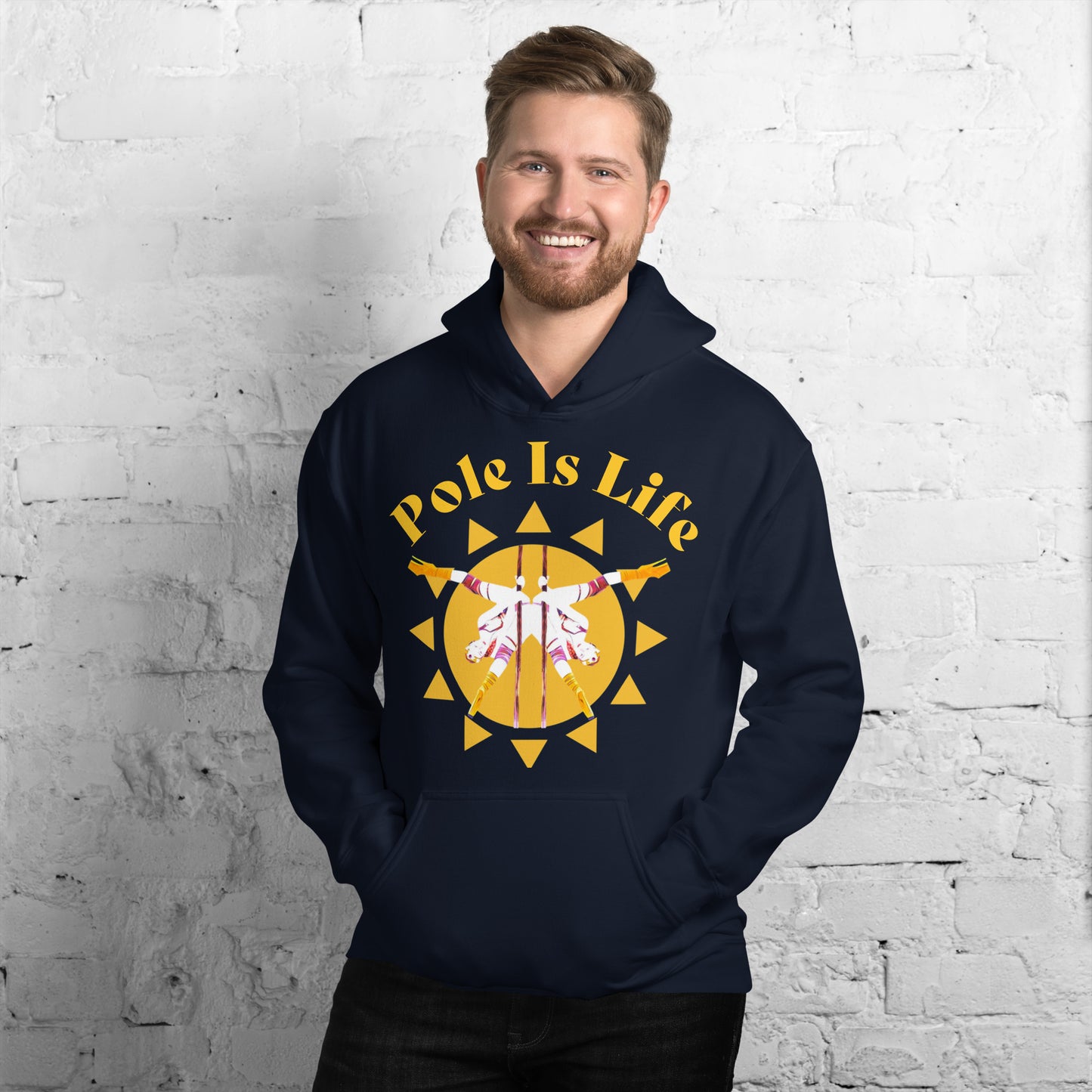 Pole Is Life Sunrise Hoodie - Unisex - Grey