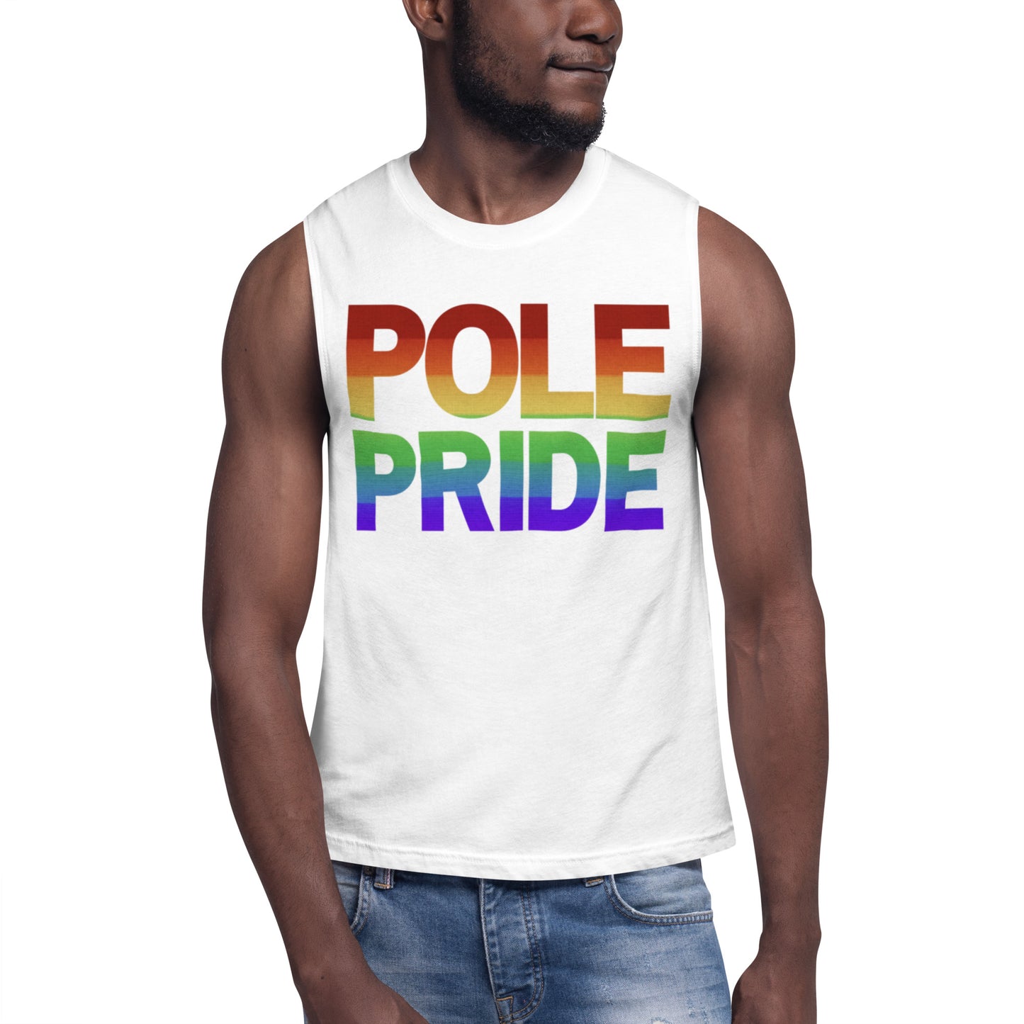 Pole Pride Front & Back Muscle Shirt