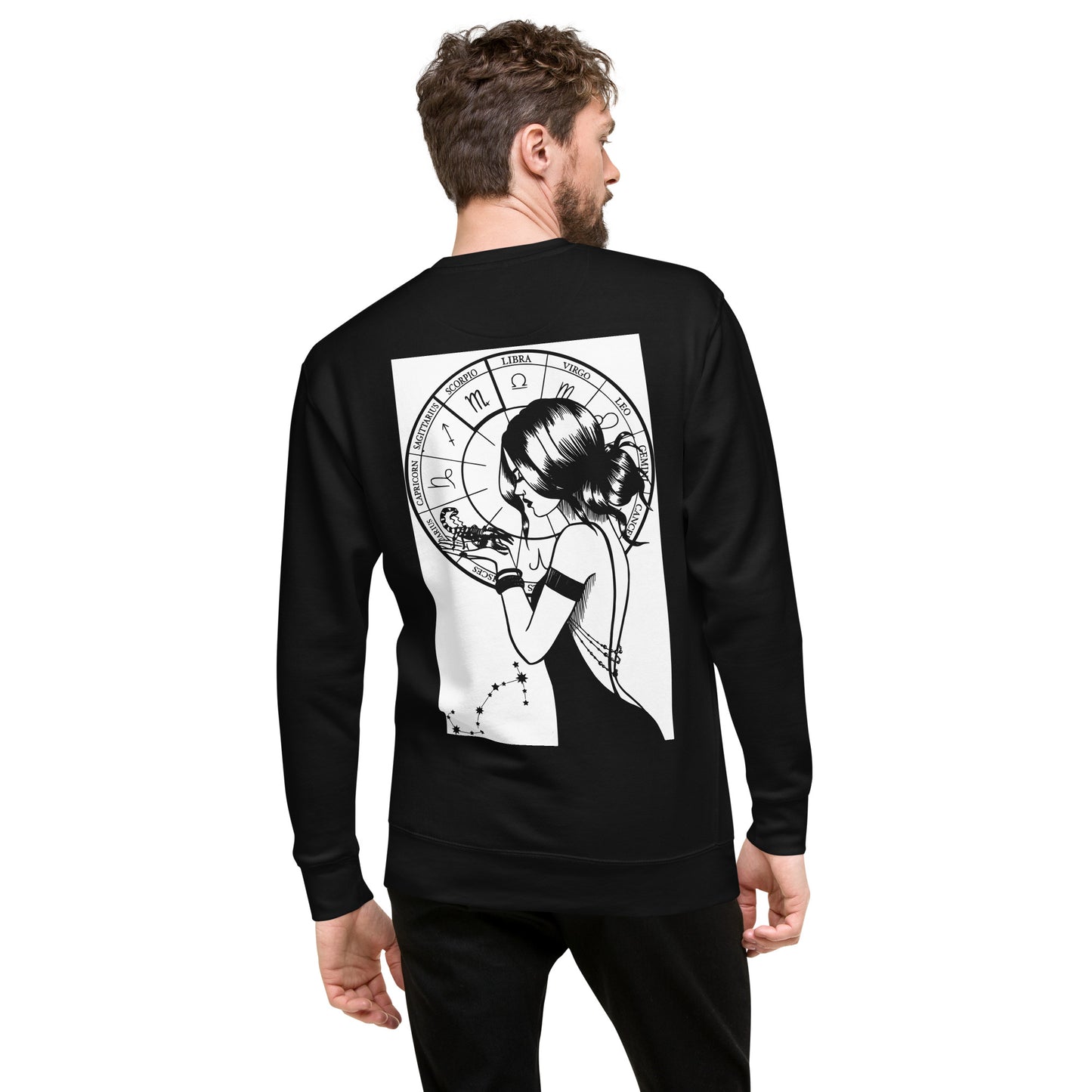 Scorpio Front/Back Premium Sweatshirt - Unisex