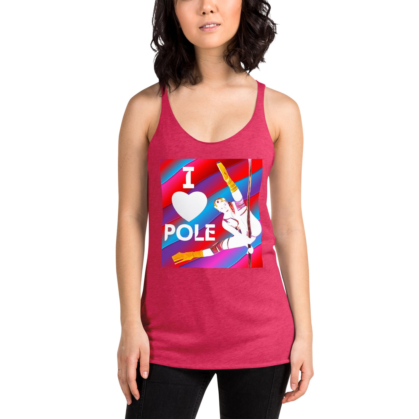 Tank - I Heart Pole - Multi