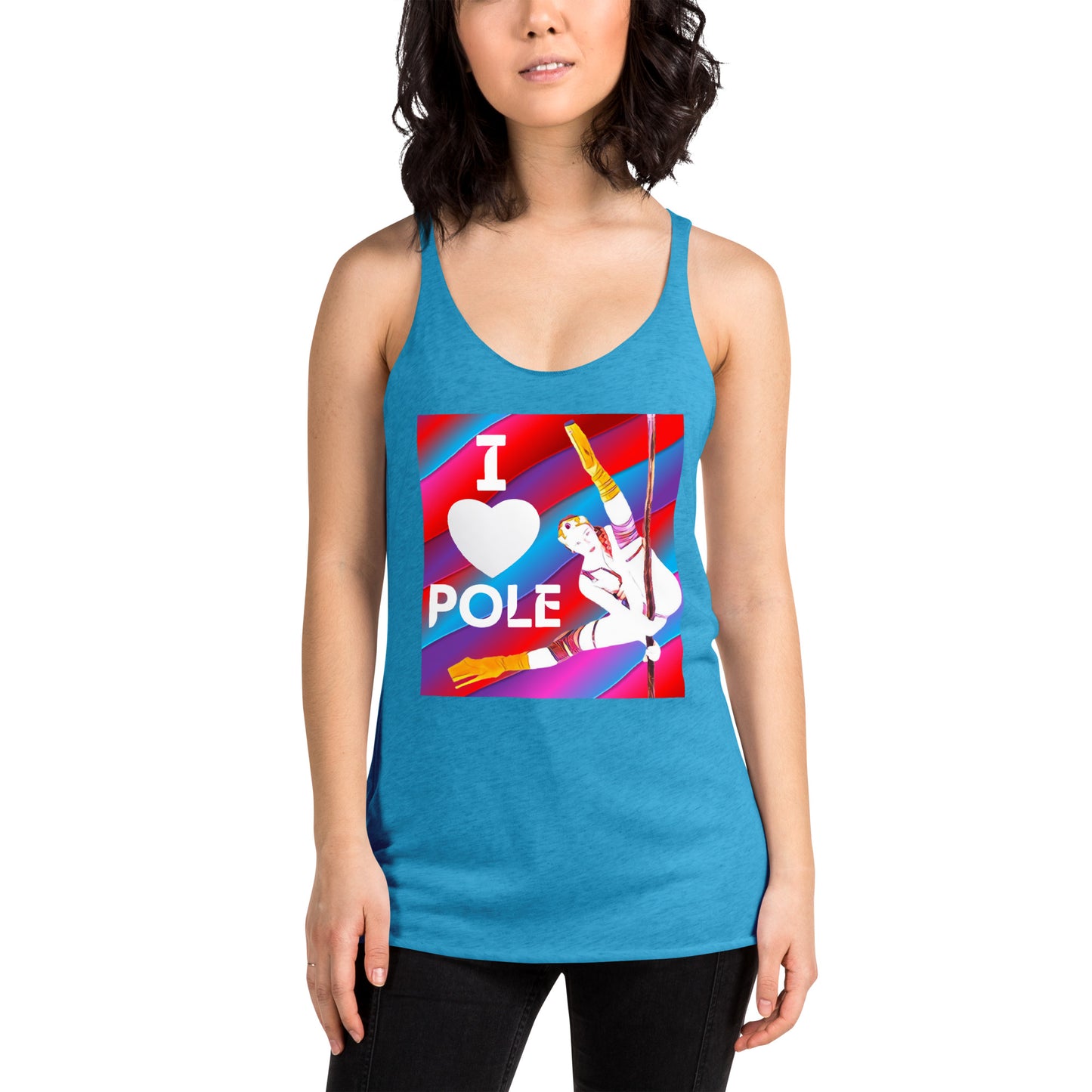 Tank - I Heart Pole - Multi